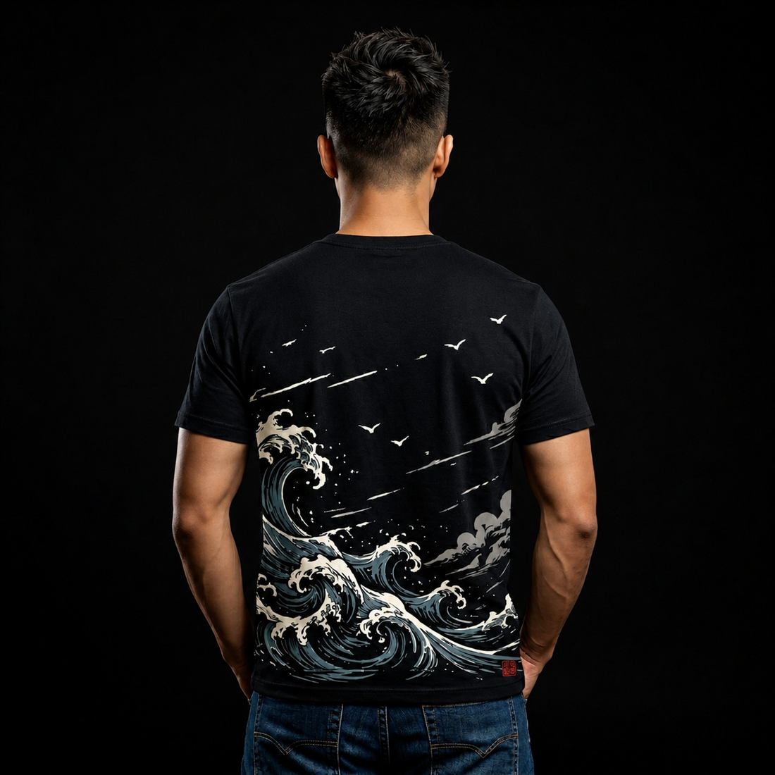 Storm Wave Flow Regular T-Shirt