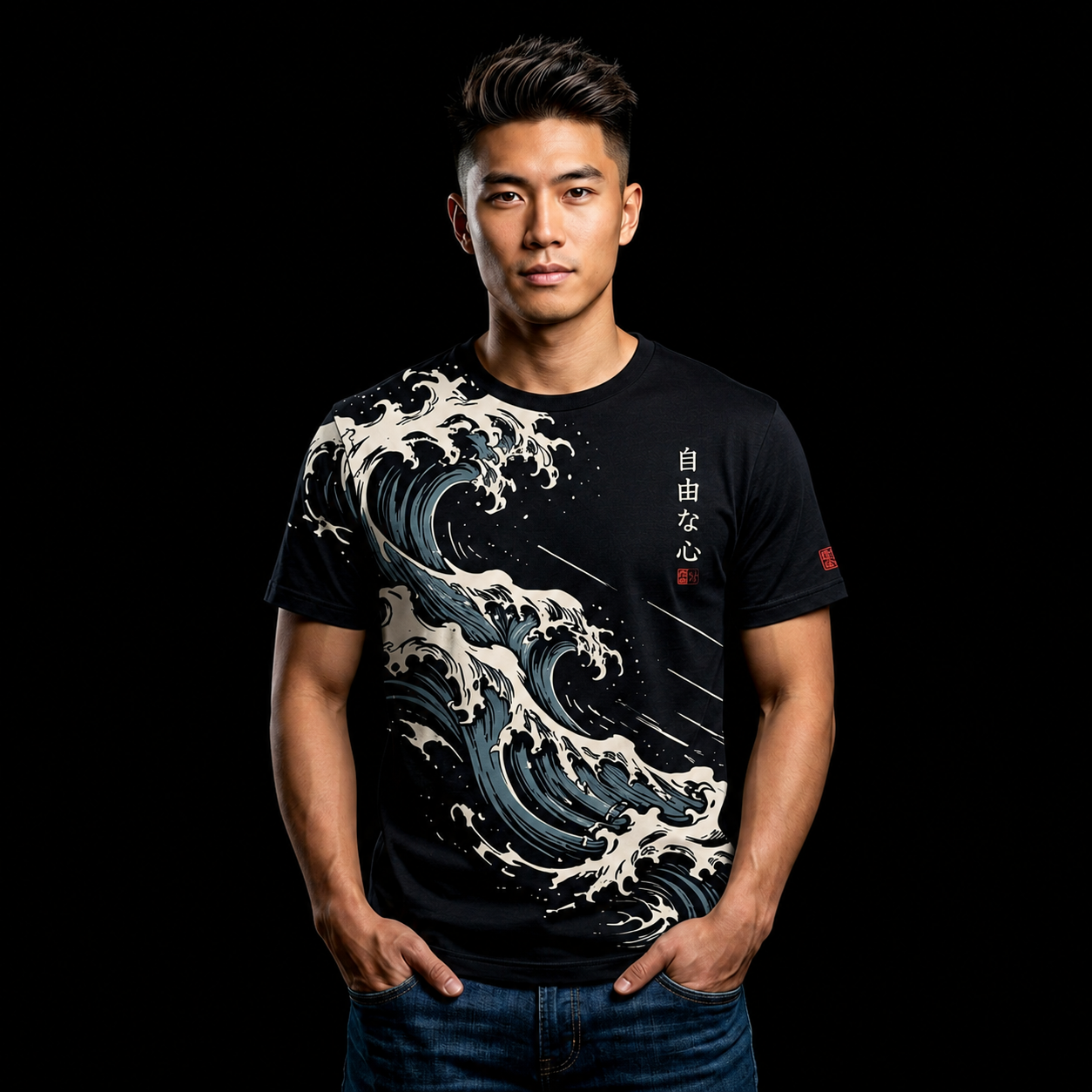 Storm Wave Flow Regular T-Shirt