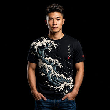 Storm Wave Flow Regular T-Shirt