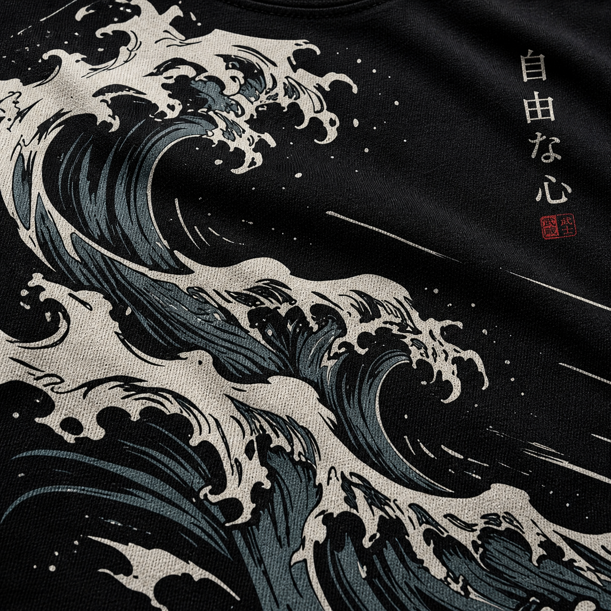 Storm Wave Flow Regular T-Shirt